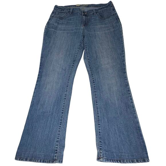 Old Navy The Sweetheart Jeans Women’s 12 Short | Light Blue Straight Leg - Picture 1 of 11